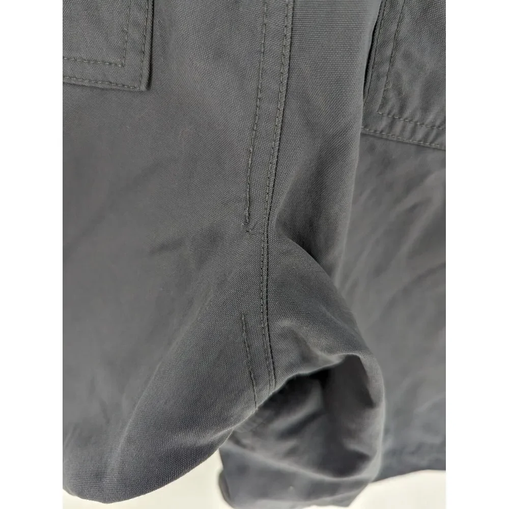 Duluth Trading Men's Dry on the Fly Nylon Blue Gray Hiking Shorts, 2XL, 9